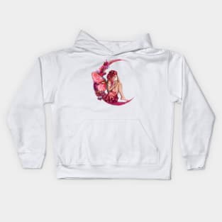 Moon girl Kids Hoodie